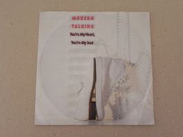 Single 7 " DE Pop Duo Modern Talking 1984 You`re my Heart...